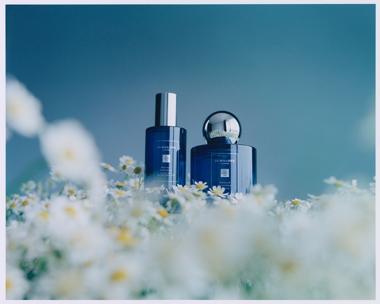 Jo Malone洋甘菊枕頭噴霧,50ml,NT1650;洋甘菊香水,100ml,NT5350
